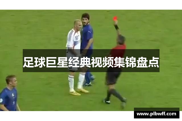 足球巨星经典视频集锦盘点