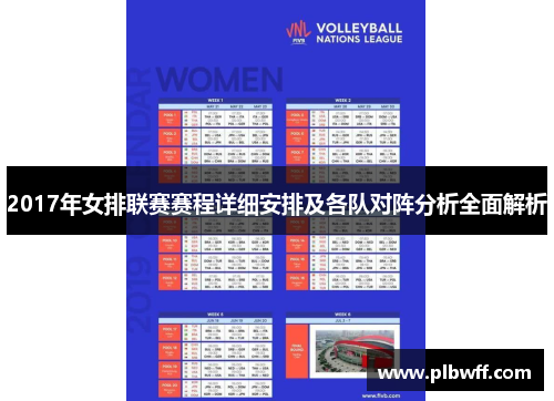 2017年女排联赛赛程详细安排及各队对阵分析全面解析